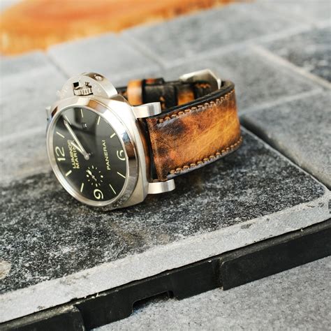 vintage panerai watch straps|best aftermarket panerai straps.